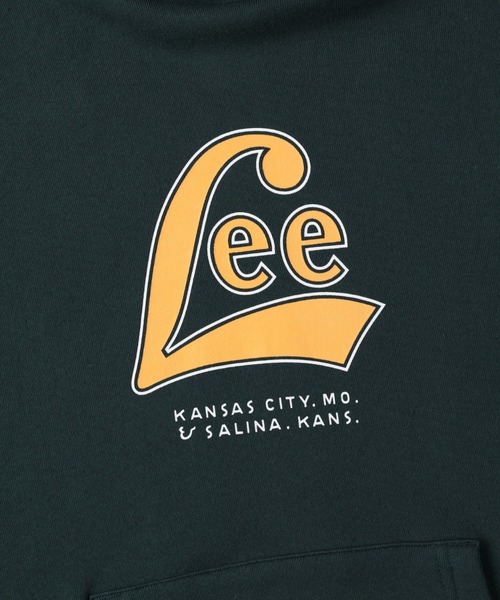 Lee（リー）の「【Lee】ロゴプリントパーカー（パーカー・メンズ・ベージュ/ブラック/ダークグリーン・M/XL/L）」の20枚目の写真