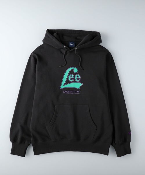 Lee（リー）の「【Lee】ロゴプリントパーカー（パーカー・メンズ・ベージュ/ブラック/ダークグリーン・M/XL/L）」の14枚目の写真