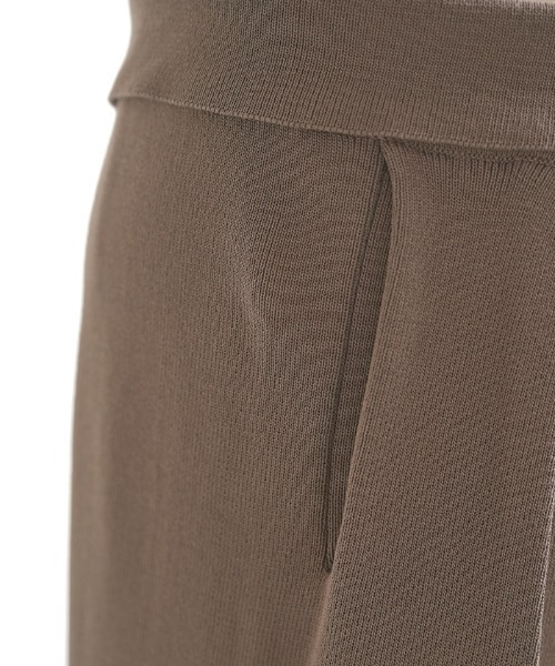 Futier land（フューティアランド）の「ニットジョガーパンツ（その他パンツ・レディース・ブラック/ベージュ系その他・MEDIUM/LARGE）」の9枚目の写真