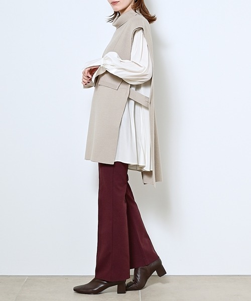 SNIDEL（スナイデル）の「裏起毛カットフレアパンツ（その他パンツ