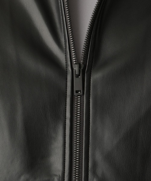 GLOBAL WORK(グローバルワーク)の「【Blintw】フェイクレザージャケット/228908(ライダースジャケット・メンズ・ブラック・MEDIUM/LARGE)」の19枚目の写真