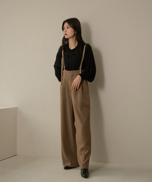 Amiur（エミレ）の「sheer volume pullover（Tシャツ/カットソー・レディース・キャメル/グリーン/グレー/ブラック・FREE）」の22枚目の写真