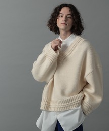 Hare ハレ メンズ のニット セーター ホワイト 白色系 通販 Zozotown