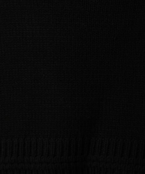 HARE（ハレ）の「オーバーVネックニットプルオーバー(HARE)（ニット/セーター・メンズ・ブラック/オフホワイト・FREE）」の14枚目の写真