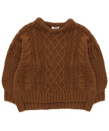 BREEZE | ケーブルフリンジニット(ニット/セーター)