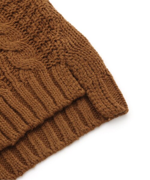 BREEZE（ブリーズ）の「ケーブルフリンジニット（ニット/セーター・キッズ・アイボリー/ブラウン・100/130/80/120/90/140/110）」の11枚目の写真