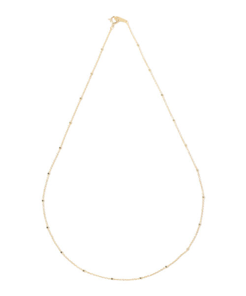 Ray BEAMS(レイビームス)の「Ray BEAMS / K10 グリッターチェーン ネックレス(ネックレス・レディース・ゴールド・ONE SIZE)」の4枚目の写真