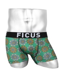 FICUS（フィークス）の「FICUS/フィークス ボクサーパンツ メンズ アンダーウェア 下着 ツルツル エスニック（ボクサーパンツ）」
