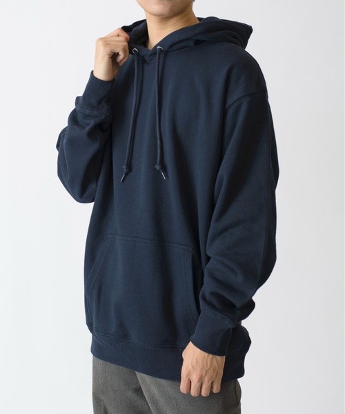 United Athle（ユナイテッドアスレ）の「【United Athle】heavy weight pull over hoodie / ヘビーウェイト スウェット プルオーバーパーカー 12.7オンス 裏パイル 裏毛 5768（パーカー・レディース・ホワイト/ブラック/ネイビー/ナチュラル/グレー/ブラウン/グリーン/チャコールグレー/ダークグレー・S/M/L/XL/XXL）」の11枚目の写真