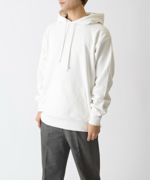 United Athle（ユナイテッドアスレ）の「【United Athle】heavy weight pull over hoodie / ヘビーウェイト スウェット プルオーバーパーカー 12.7オンス 裏パイル 裏毛 5768（パーカー・レディース・ホワイト/ブラック/ネイビー/ナチュラル/グレー/ブラウン/グリーン/チャコールグレー/ダークグレー・S/M/L/XL/XXL）」の13枚目の写真