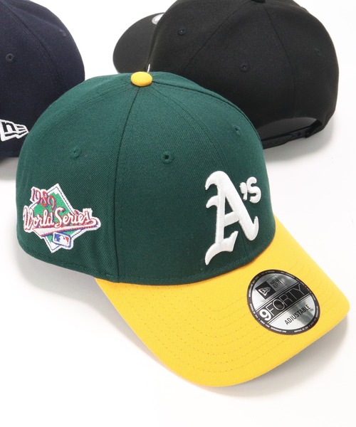 NEW ERA（ニューエラ）の「ニューエラ キャップ MLB サイドパッチ（キャップ・メンズ・ブラック/ブラウン/ネイビー/グリーン/ブルー/ブルー系その他・FREE）」の4枚目の写真