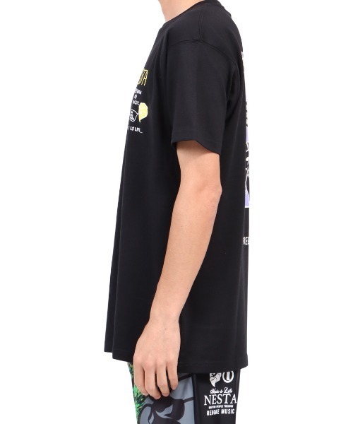 NESTA BRAND（ネスタブランド）の「JPN加工DRYドローイングライオンカラーロゴTEE（Tシャツ/カットソー・メンズ・ホワイト/ブラック・S/M/L/XL/XXL）」の22枚目の写真