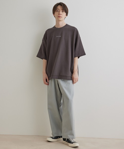 JUNRED（ジュンレッド）の「カラーデニム1タックワイドパンツ（デニムパンツ・メンズ・オフホワイト/ブルー系その他4/チャコールグレー・L/M/S）」の10枚目の写真