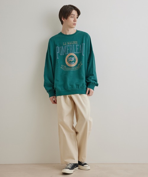 JUNRED（ジュンレッド）の「カラーデニム1タックワイドパンツ（デニムパンツ・メンズ・オフホワイト/ブルー系その他4/チャコールグレー・L/M/S）」の13枚目の写真