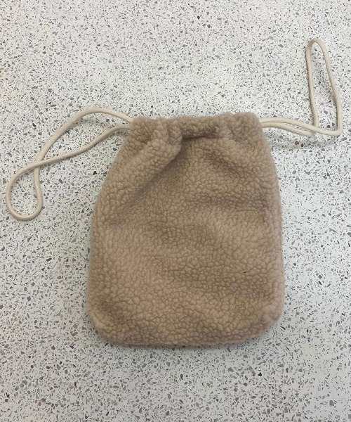 lawgy（ラウジー）の「2way boa bag（ハンドバッグ・レディース・ブラック/ブラウン/アイボリー・FREE）」の7枚目の写真