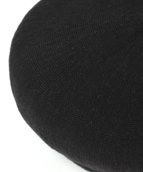 studio CLIP(スタディオクリップ)の「洗えるフレンチリネンベレー帽(ハンチング/ベレー帽・レディース・ブラック/グレー/ベージュ・FREE)」の8枚目の写真
