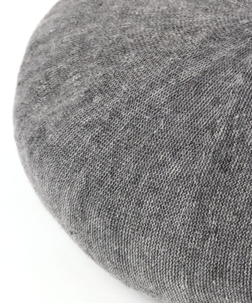studio CLIP(スタディオクリップ)の「洗えるフレンチリネンベレー帽(ハンチング/ベレー帽・レディース・ブラック/グレー/ベージュ・FREE)」の11枚目の写真