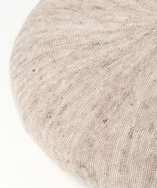 studio CLIP(スタディオクリップ)の「洗えるフレンチリネンベレー帽(ハンチング/ベレー帽・レディース・ブラック/グレー/ベージュ・FREE)」の12枚目の写真