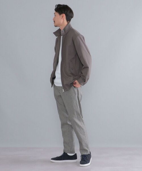 SHIPS（シップス）の「SHIPS: TEXBRID(R) スイングトップ リブブルゾン（ブルゾン・メンズ・チャコールグレー/オリーブ/ネイビー・SMALL/MEDIUM/LARGE/X-LARGE）」の9枚目の写真