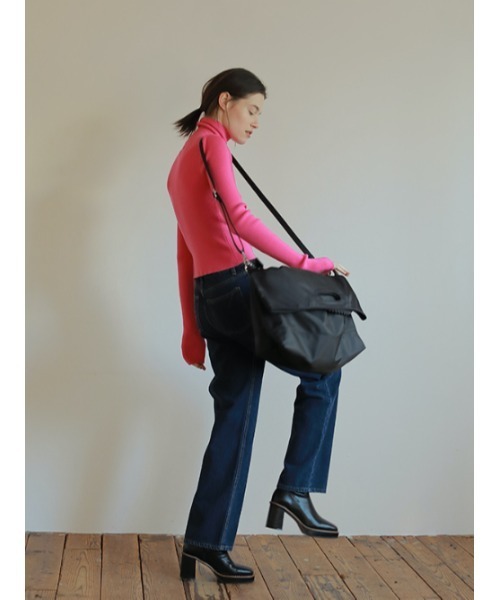 AMAIL(アマイル)の「Fit fashionabl knit(Tシャツ/カットソー・レディース・ピンク/グリーン/アイボリー/ブラック・FREE)」の10枚目の写真