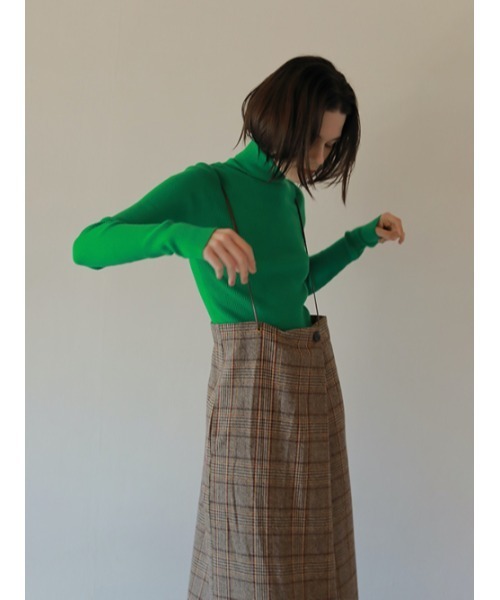 AMAIL(アマイル)の「Fit fashionabl knit(Tシャツ/カットソー・レディース・ピンク/グリーン/アイボリー/ブラック・FREE)」の18枚目の写真