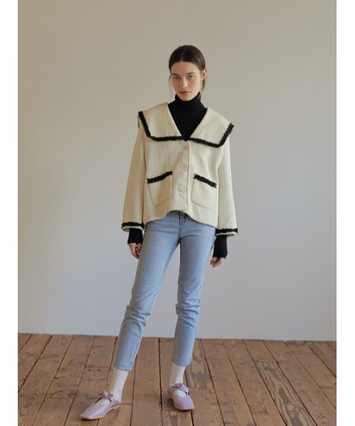 AMAIL(アマイル)の「Fit fashionabl knit(Tシャツ/カットソー・レディース・ピンク/グリーン/アイボリー/ブラック・FREE)」の19枚目の写真