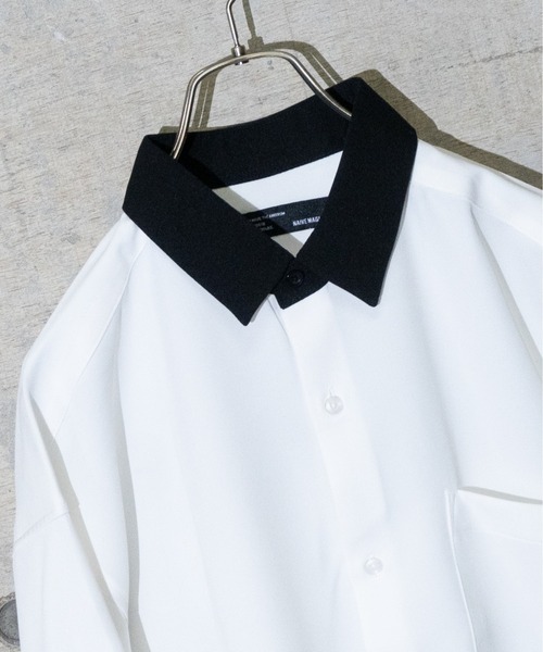 Naive magic(ナイーブマジック)の「【a】ナチュラルストレッチポリエステル バックプリント"PHOTOGRAPH"シャツ 長袖(シャツ/ブラウス・メンズ・ブルー/グリーン/ベージュ系その他/ホワイト系その他/ブラック系その他/チャコールグレー/グレー系その他/ホワイト/ブルー系その他/グレイッシュベージュ/グリーン系その他/ブラック/ブラック系その他2/ホワイト系その他2/グリーン系その他2・LARGE/MEDIUM/X-LARGE)」の18枚目の写真