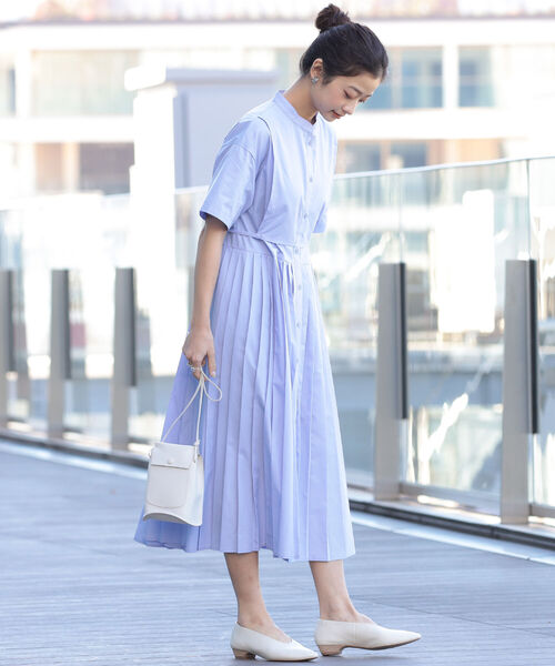 Ray Beams ヨーク レイヤー プリーツ ワンピース ワンピース Ray Beams レイビームス のファッション通販 Zozotown