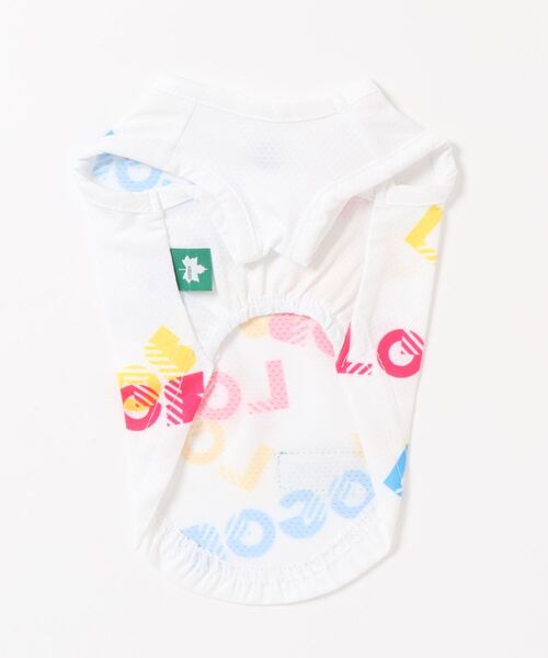 LOGOS（ロゴス）の「LOGOS/メッシュロゴタンク（ペットウェア・メンズ・ホワイト/ブルー・2L/3L/S/M/L/XS）」の5枚目の写真