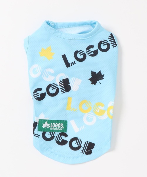 LOGOS（ロゴス）の「LOGOS/メッシュロゴタンク（ペットウェア・メンズ・ホワイト/ブルー・2L/3L/S/M/L/XS）」の6枚目の写真
