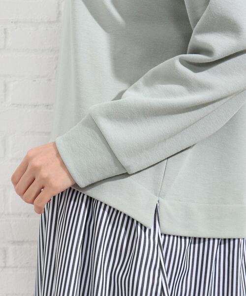 SHOO・LA・RUE（シューラルー）の「◆シャツドッキングムースタッチワンピース（ワンピース・レディース・アイボリー系4/ライトグレー系4/ライトグリーン系/ピンク系9・00）」の9枚目の写真