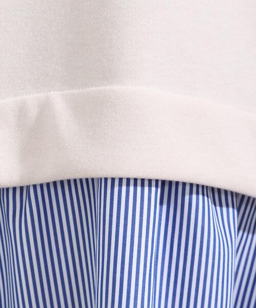 SHOO・LA・RUE（シューラルー）の「◆シャツドッキングムースタッチワンピース（ワンピース・レディース・アイボリー系4/ライトグレー系4/ライトグリーン系/ピンク系9・00）」の19枚目の写真