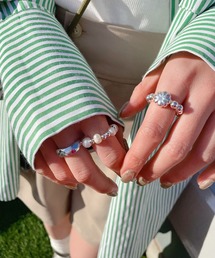 Me% | ☆3点セット☆メタルパールSETリング(リング)