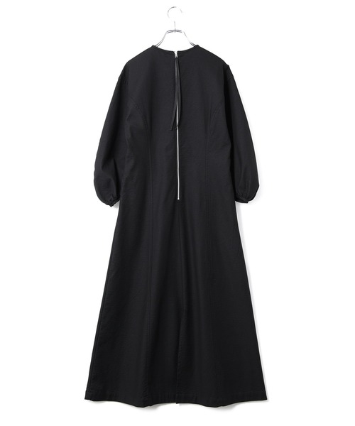 ADAM ET ROPE'（アダムエロペ）の「ストレッチピケワンピース（ワンピース・レディース・ホワイト/ブラック・FREE）」の10枚目の写真