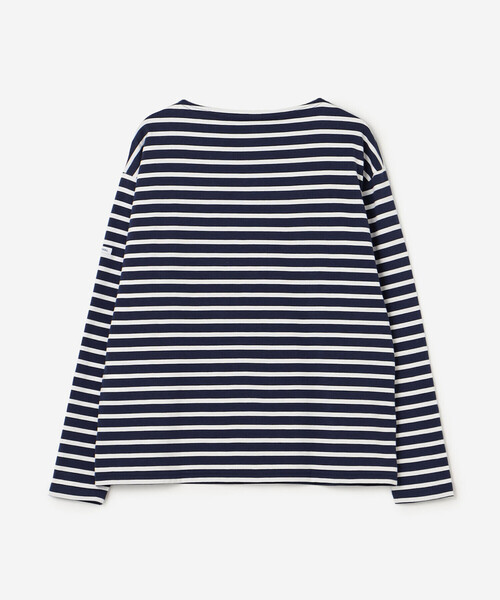 ORCIVAL（オーシバル）の「ORCIVAL | ボートネック長袖Tシャツ WOMEN（Tシャツ/カットソー・レディース・A/D/ホワイト系その他3/ブルー系その他5・1）」の5枚目の写真
