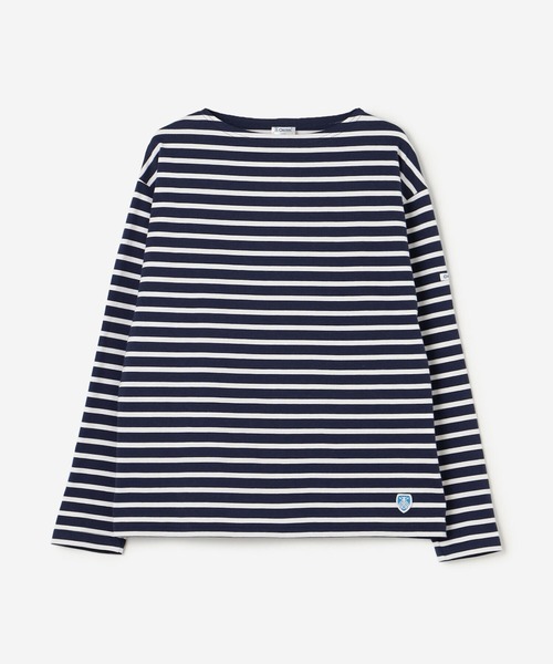 ORCIVAL（オーシバル）の「ORCIVAL | ボートネック長袖Tシャツ WOMEN（Tシャツ/カットソー・レディース・A/D/ホワイト系その他3/ブルー系その他5・1）」の14枚目の写真