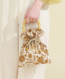 Ray BEAMS | DIR69 × Ray BEAMS / 別注 刺繍 巾着バッグ(トートバッグ)