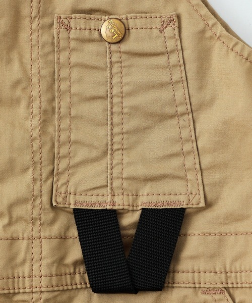 Lee(リー)の「【Lee OUTDOORS】【110-150cm】キッズ アウトドアオーバオール(親子リンク対応)(サロペット/オーバーオール・キッズ・インディゴブルー/ベージュ/オリーブ・110/130/140/120/150)」の8枚目の写真