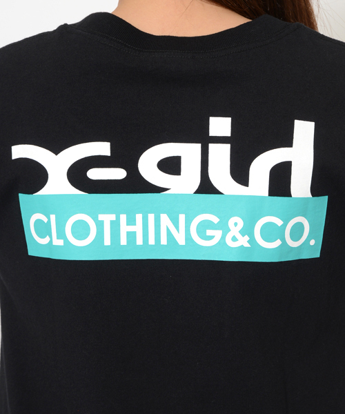 X-girl(エックスガール)の「【mini7月号掲載】X-girl × CHAMPION EMBROIDERY S/S DRESS(ワンピース・レディース・ホワイト/ブラック/アッシュ/ブルー・2/1)」の10枚目の写真