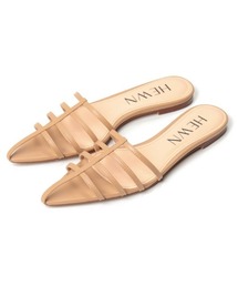 allureville | 【HEWN / ヒューン】 Pointrd strap mules / フラットミュールサンダル(サンダル)