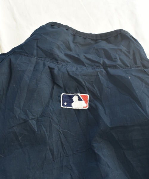 MAJESTIC（マジェスティック）の「【ヴィンテージ古着】Majestic/マジェスティック ハーフジップジャケット（ブルゾン・メンズ・ネイビー・LARGE）」の9枚目の写真