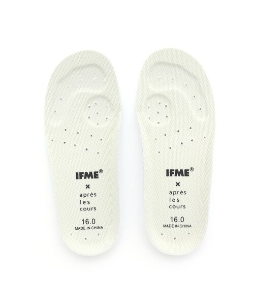 IFME（イフミー）の「IFME4色トドラー水抜きサンダル（サンダル・キッズ・サックスブルー/キナリ/ブラウン/ピンク・18/17/16/19）」の8枚目の写真