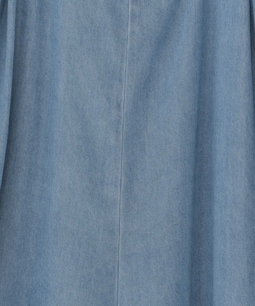 niko and...（ニコアンド）の「[MODE NORM CORE]テンセルデニムルーズサロペット（サロペット/オーバーオール・レディース・ブラック/サックスブルー/ブルー・MEDIUM/LARGE）」の17枚目の写真