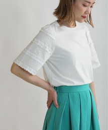 袖刺繍プルオーバー