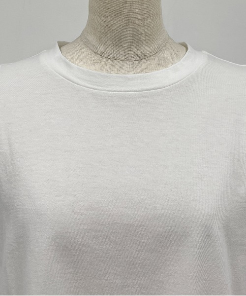 BE NEAT（ビーニート）の「袖刺繍プルオーバー（Tシャツ/カットソー・レディース・ブラック/オフホワイト・M）」の8枚目の写真