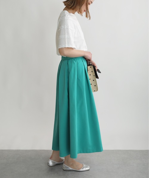 BE NEAT（ビーニート）の「袖刺繍プルオーバー（Tシャツ/カットソー・レディース・ブラック/オフホワイト・M）」の4枚目の写真