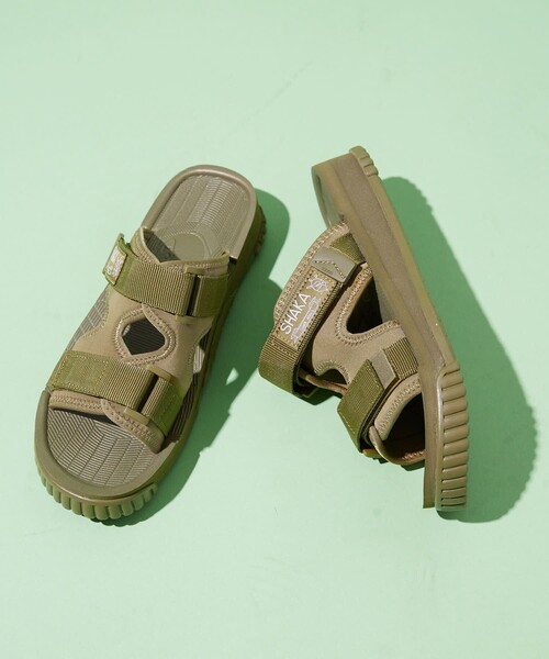 SHAKA スポーツサンダル オリーブ SHAKA 厚底 スポーツ サンダル RANGER PLATFORM [レディース