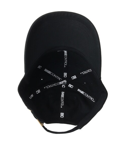 BASECONTROL（ベースコントロール）の「◆コットンツイル ロゴデザインバリエーション ローキャップ（キャップ・キッズ・ブラック/ブラック系/ブラック系1・99）」の7枚目の写真