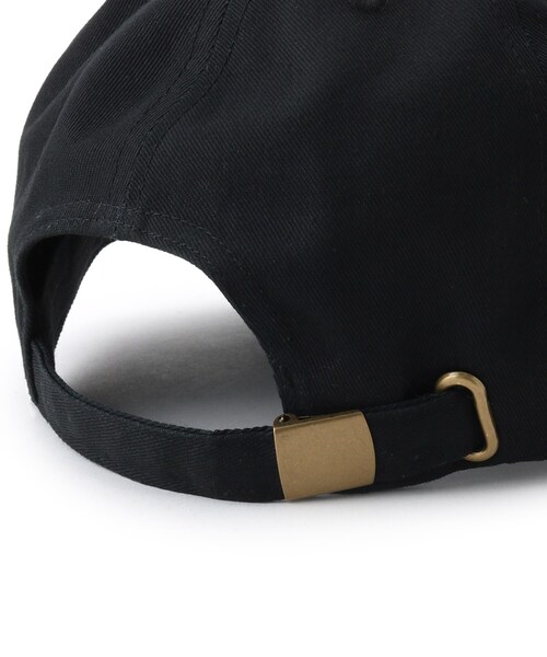 BASECONTROL（ベースコントロール）の「◆コットンツイル ロゴデザインバリエーション ローキャップ（キャップ・キッズ・ブラック/ブラック系/ブラック系1・99）」の9枚目の写真