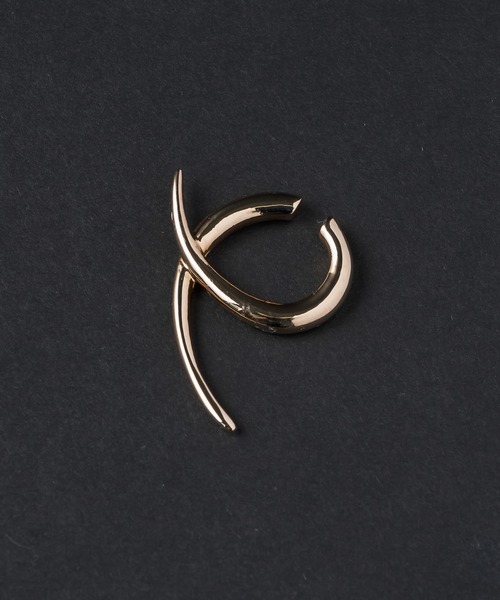 ADRER(アドラー)の「twin ray earcuff / ツインレイイヤカフ(イヤーカフ・メンズ・シルバー/ゴールド・FREE)」の11枚目の写真